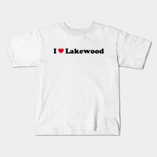 I Love Lakewood Kids T-Shirt